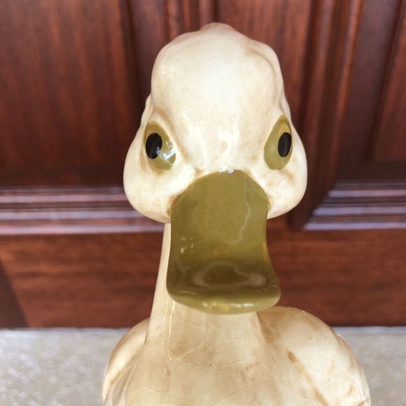 Vintage Mid Century Japan Ceramic Duck Figurine - Picture 8 of 9